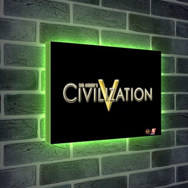 Лайтбокс световая панель - Civilization V

