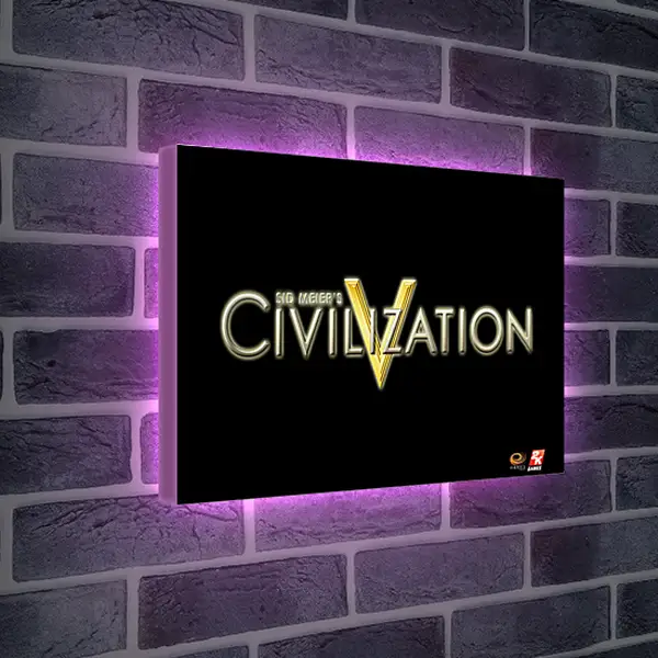 Лайтбокс световая панель - Civilization V
