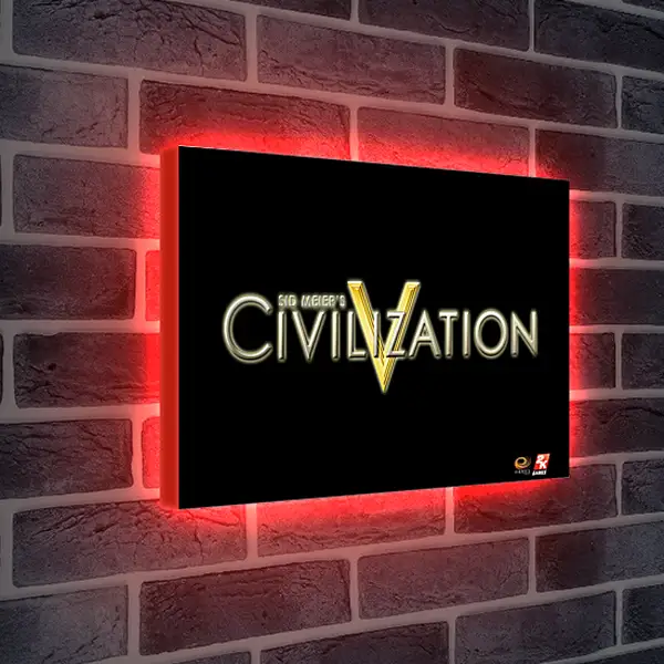 Лайтбокс световая панель - Civilization V
