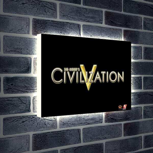 Лайтбокс световая панель - Civilization V
