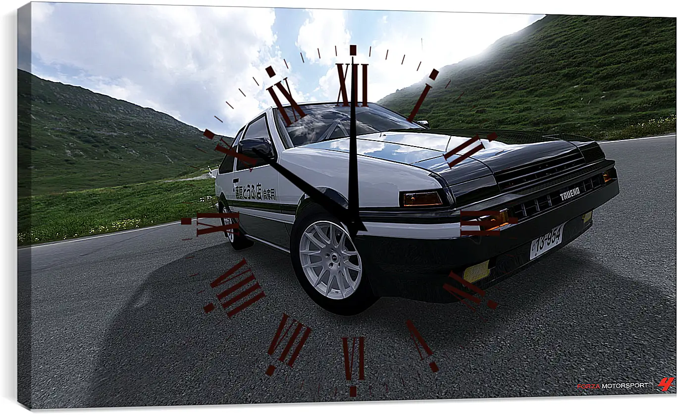 Часы картина - Forza Motorsport 4
