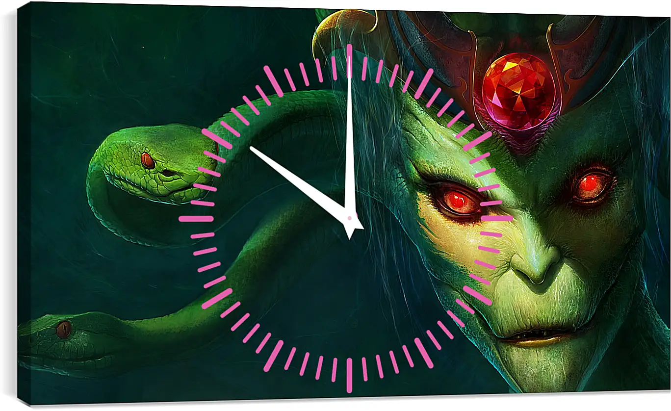 Часы картина - DotA 2