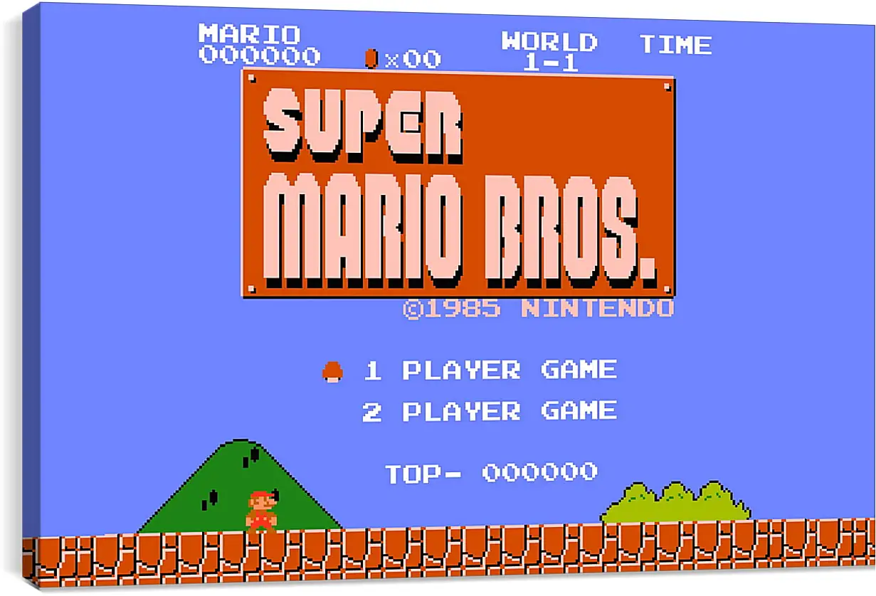 Постер и плакат - Super Mario Bros.
