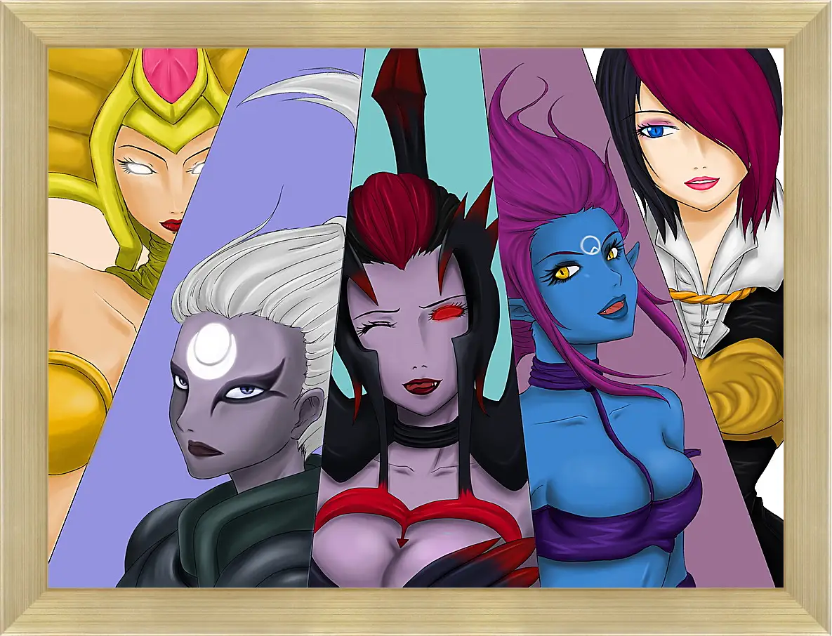 Картина в раме - League Of Legends
