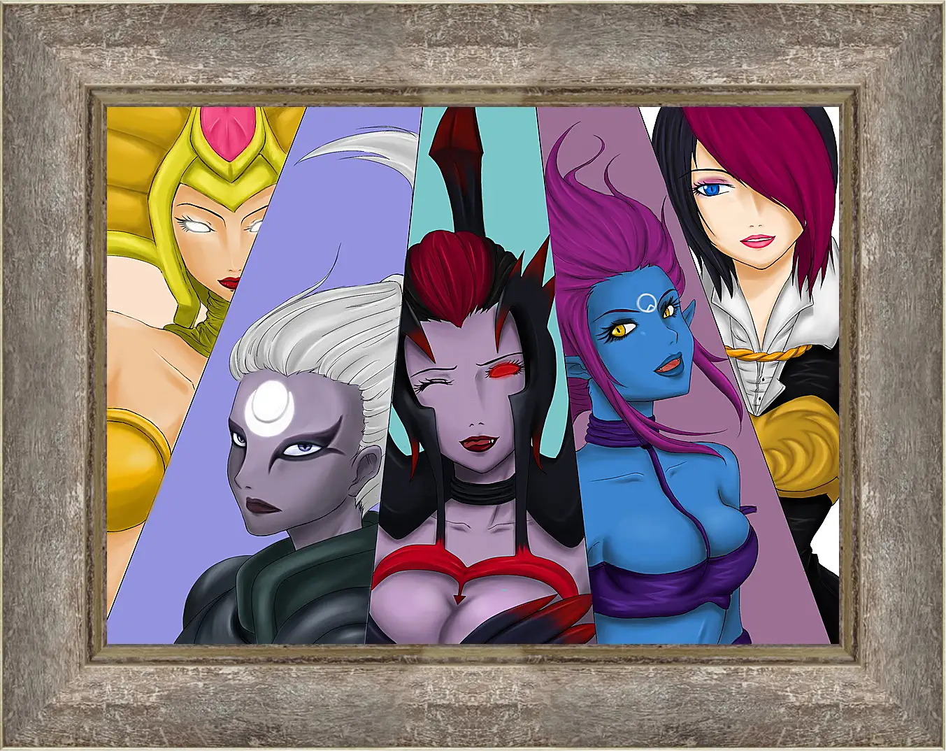 Картина в раме - League Of Legends
