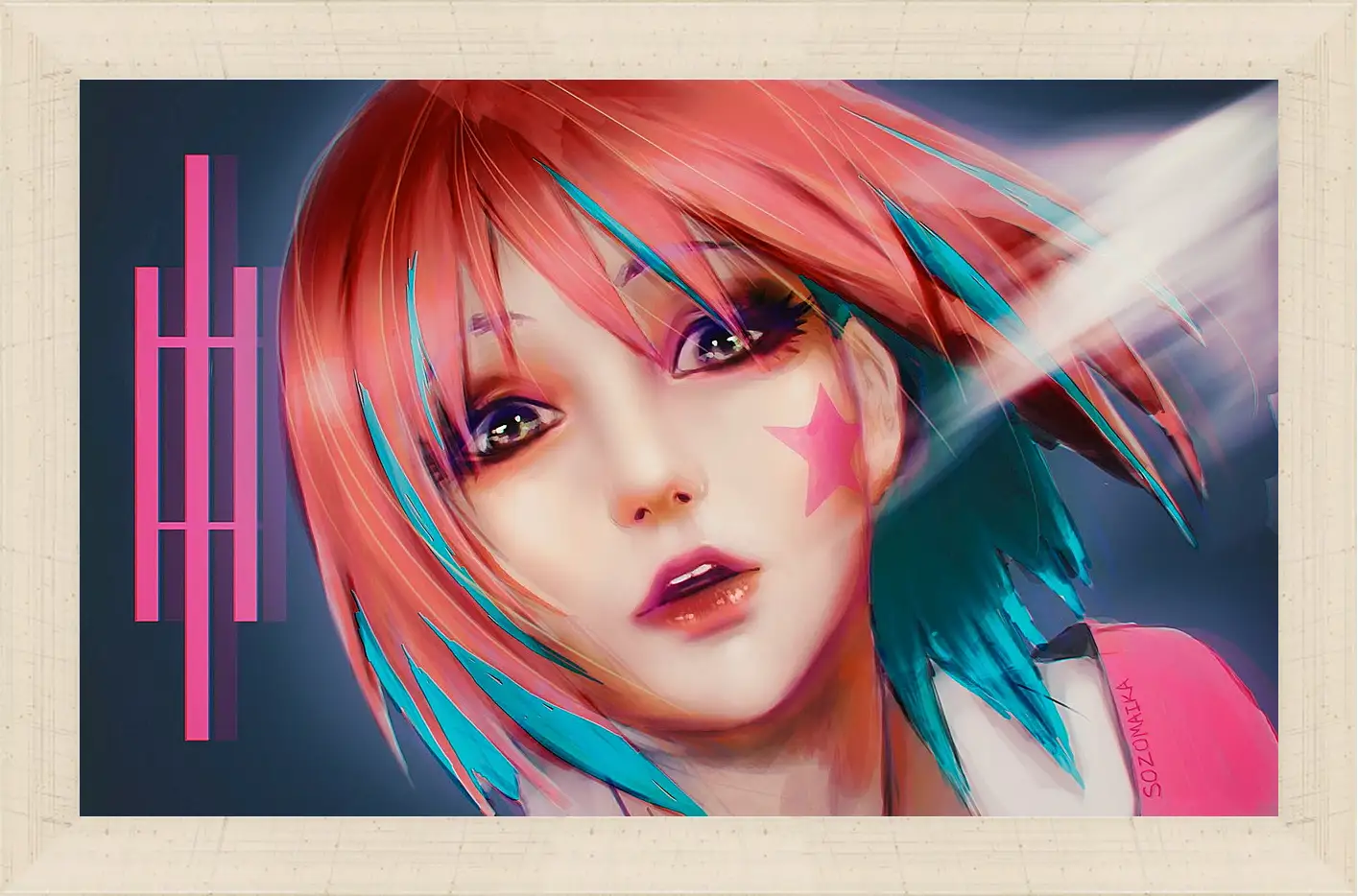 Картина в раме - Animatrix
