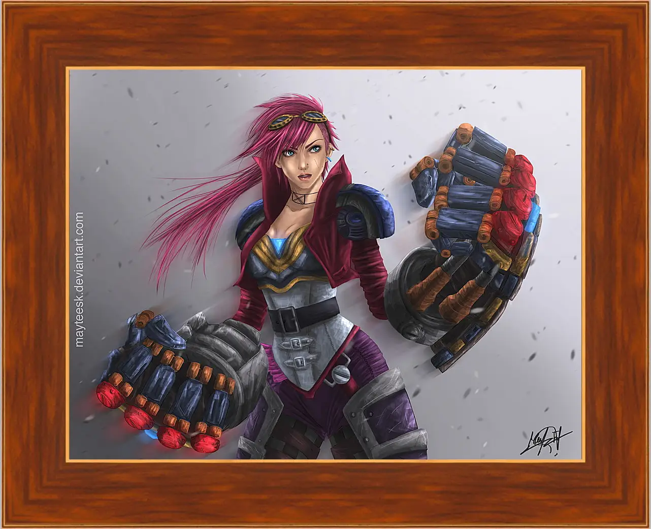 Картина в раме - League Of Legends
