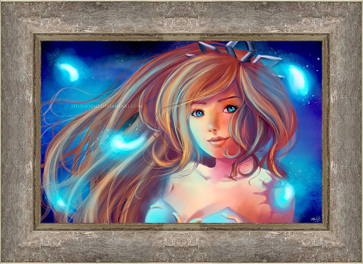 Картина в раме - League Of Legends
