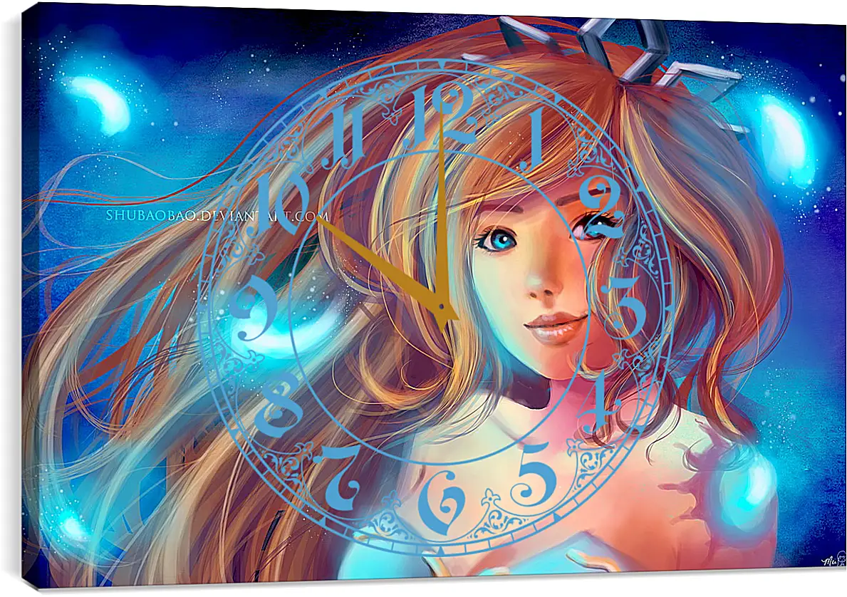 Часы картина - League Of Legends
