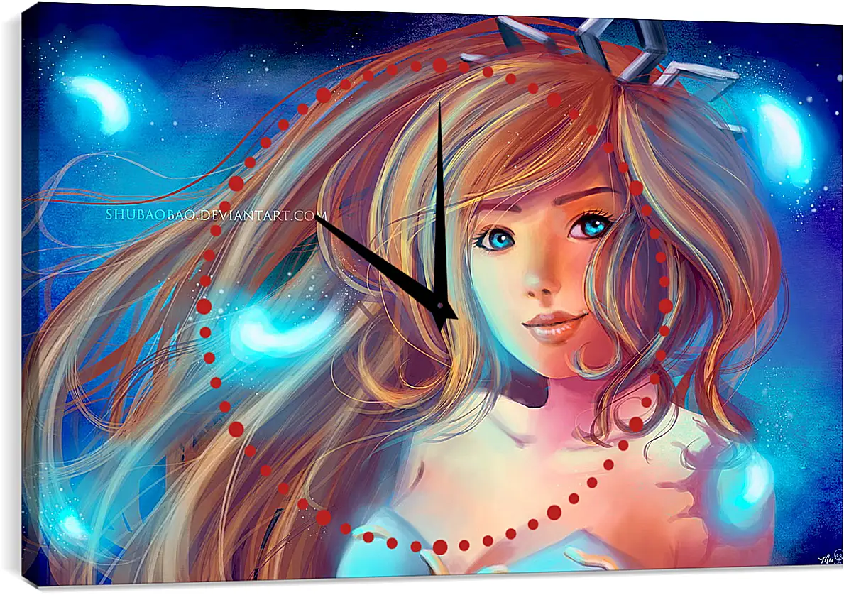 Часы картина - League Of Legends
