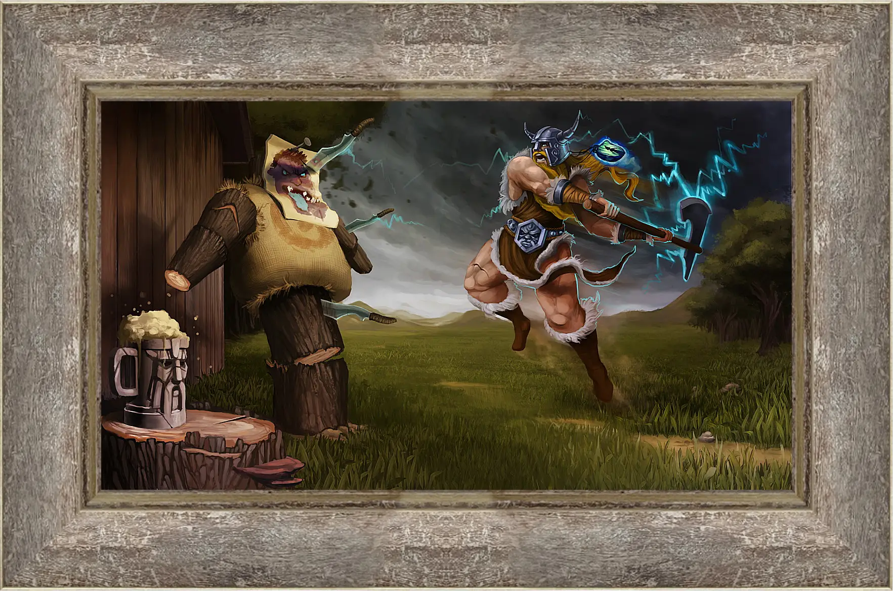 Картина в раме - League Of Legends
