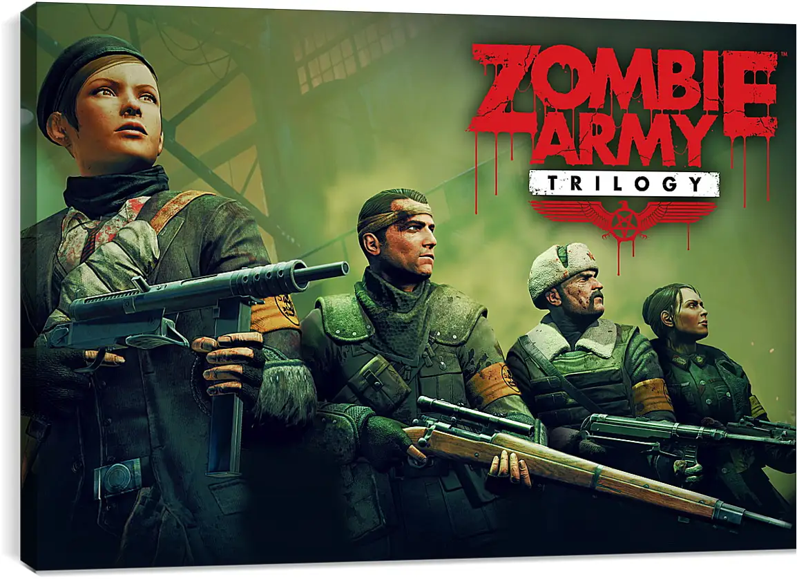 Постер и плакат - Sniper Elite: Nazi Zombie Army
