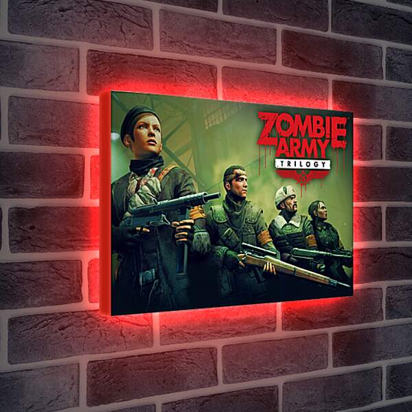 Лайтбокс световая панель - Sniper Elite: Nazi Zombie Army
