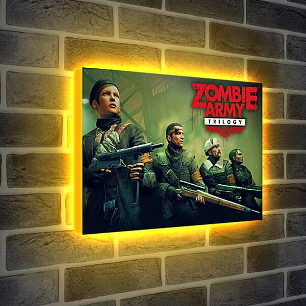 Лайтбокс световая панель - Sniper Elite: Nazi Zombie Army
