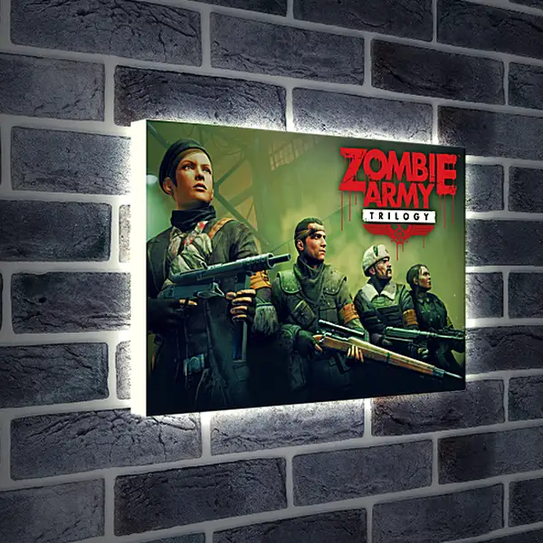 Лайтбокс световая панель - Sniper Elite: Nazi Zombie Army
