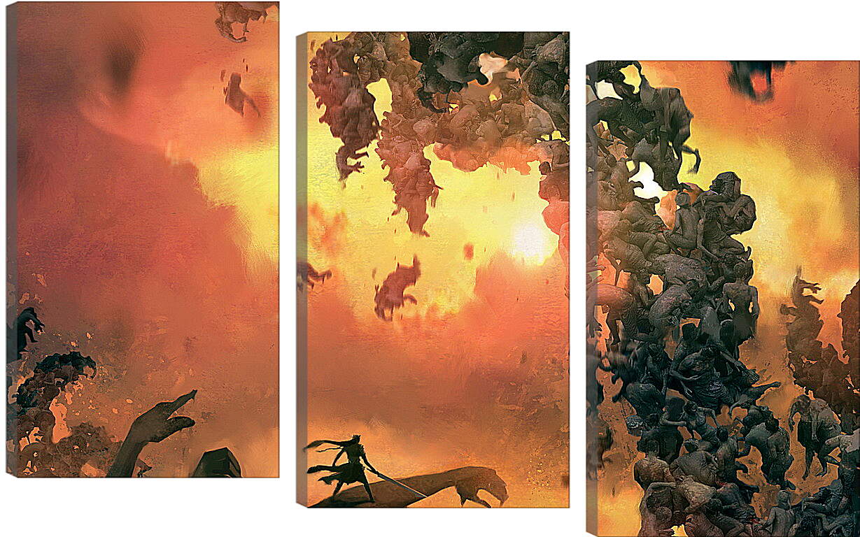 Модульная картина - Hellblade
