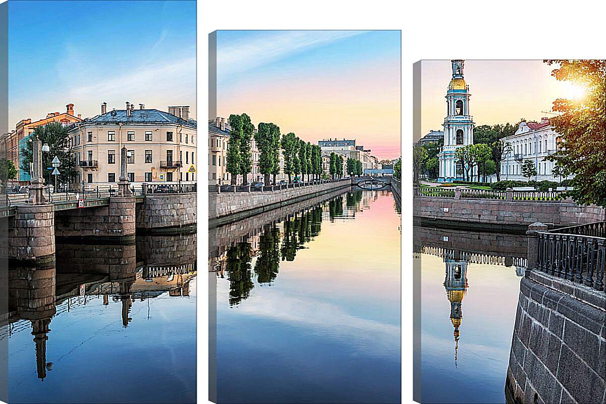 Модульная картина - Пикалов мост Санкт-Петербург
