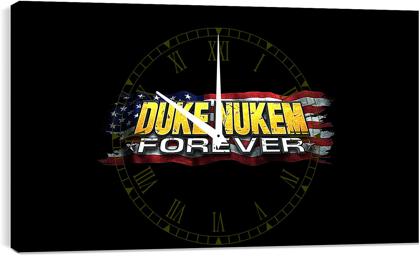 Часы картина - Duke Nukem Forever
