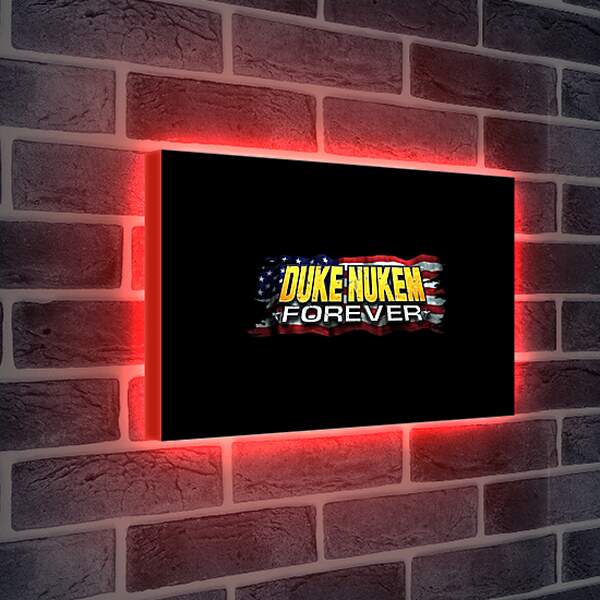 Лайтбокс световая панель - Duke Nukem Forever
