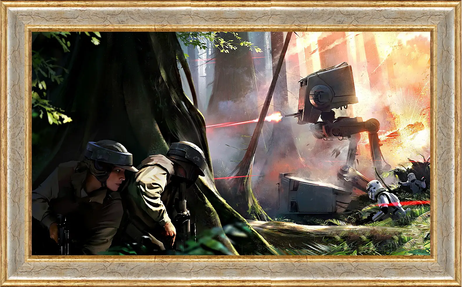 Картина в раме - Star Wars Battlefront