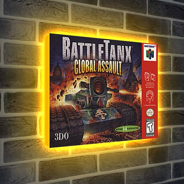 Лайтбокс световая панель - BattleTanx: Global Assault
