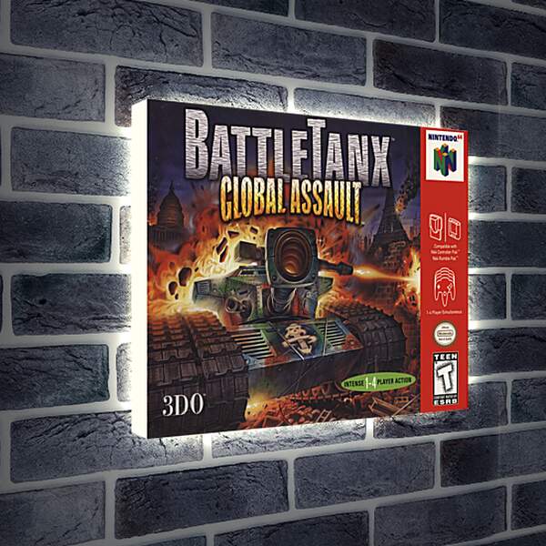 Лайтбокс световая панель - BattleTanx: Global Assault
