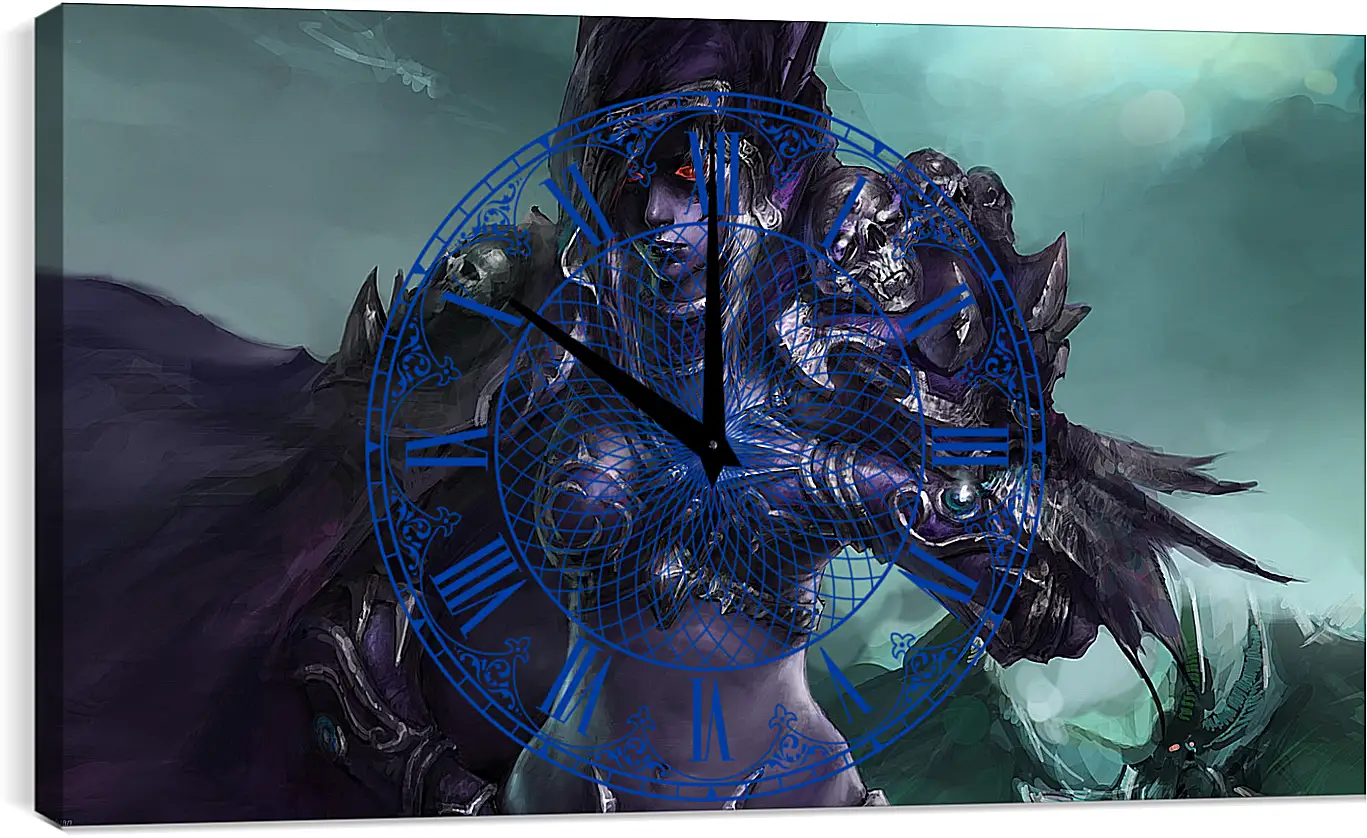 Часы картина - World Of Warcraft