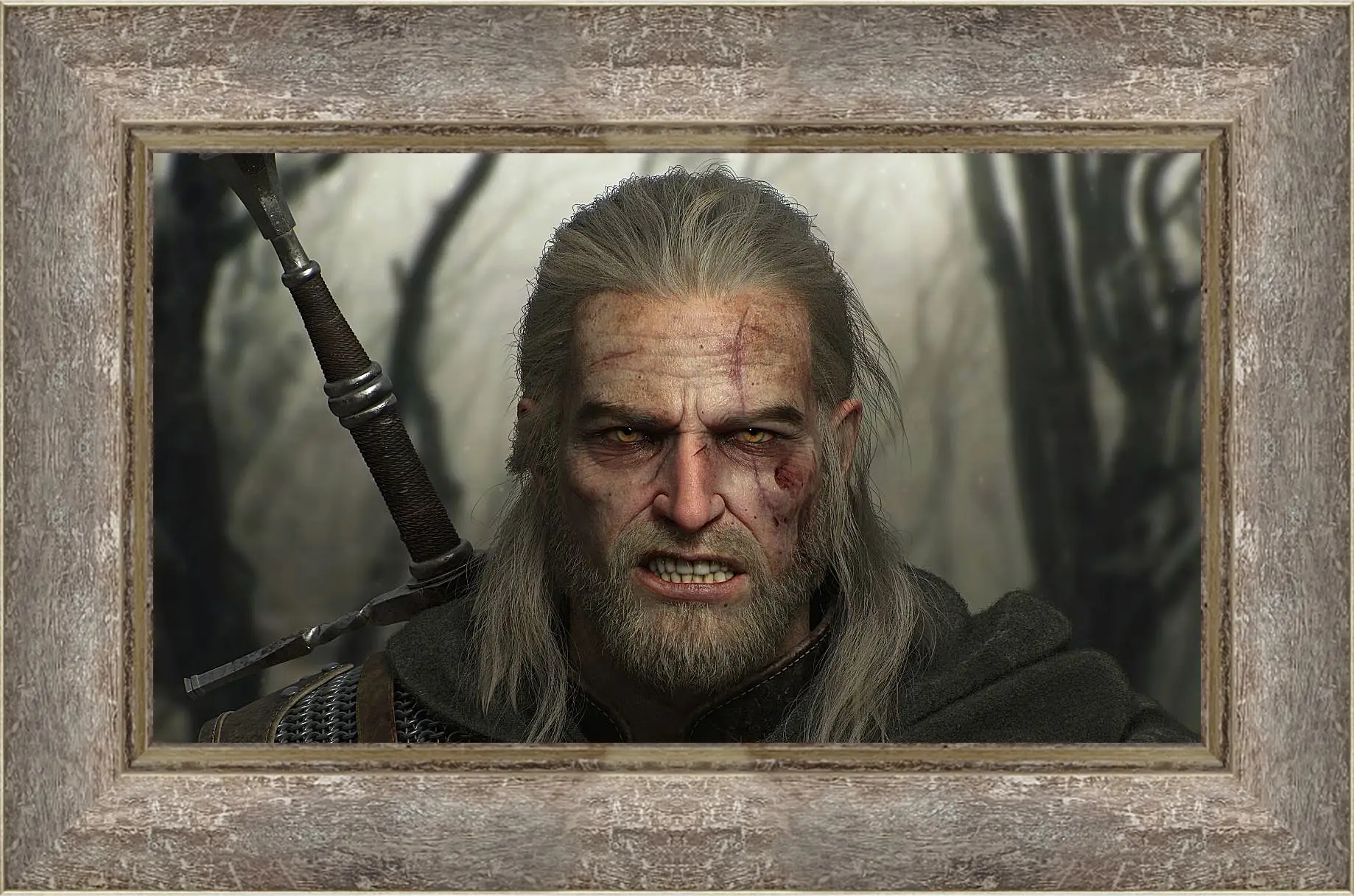 Картина в раме - The Witcher (Ведьмак), Геральт, мясник из Блавикена