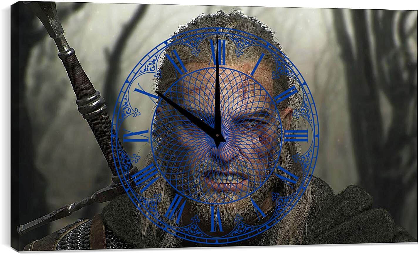 Часы картина - The Witcher (Ведьмак), Геральт, мясник из Блавикена