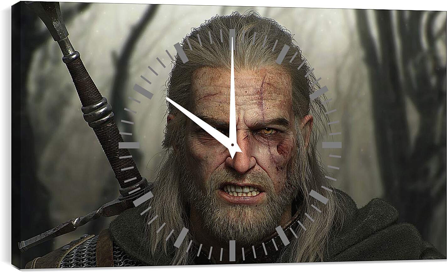 Часы картина - The Witcher (Ведьмак), Геральт, мясник из Блавикена