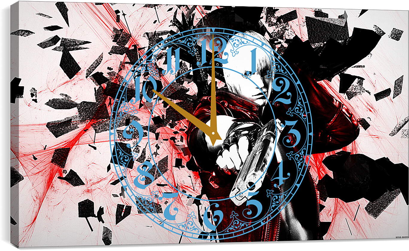 Часы картина - Devil May Cry