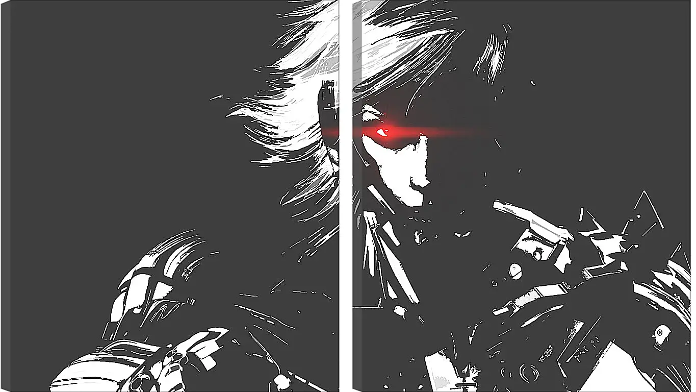 Модульная картина - Metal Gear Rising