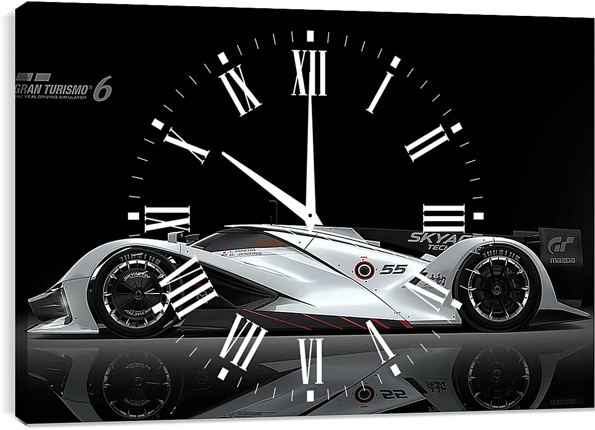 Часы картина - Gran Turismo 6
