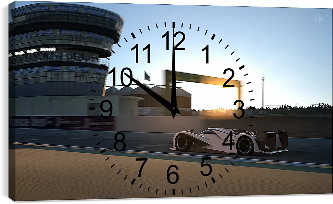Часы картина - Gran Turismo 6
