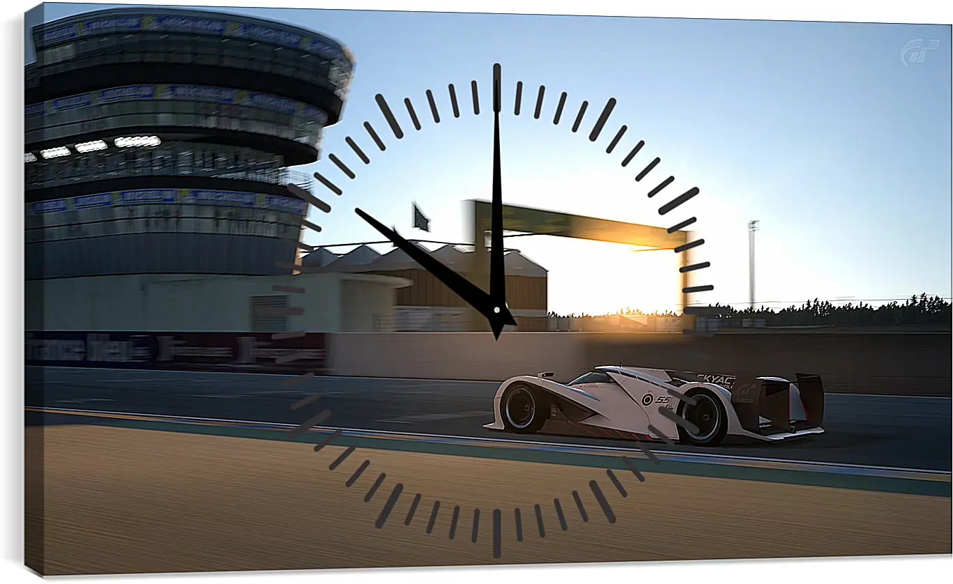 Часы картина - Gran Turismo 6
