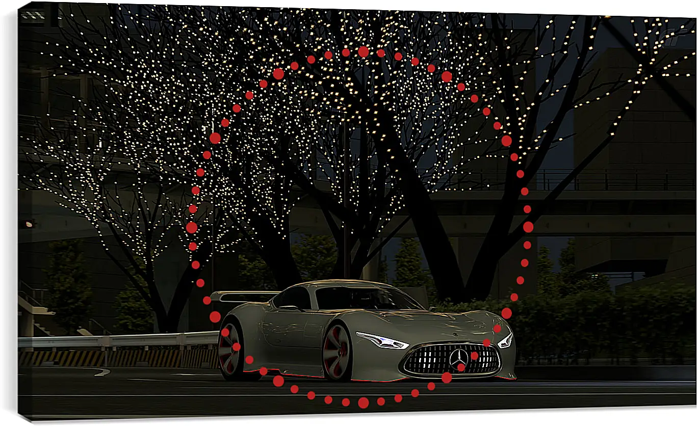 Часы картина - Gran Turismo 6
