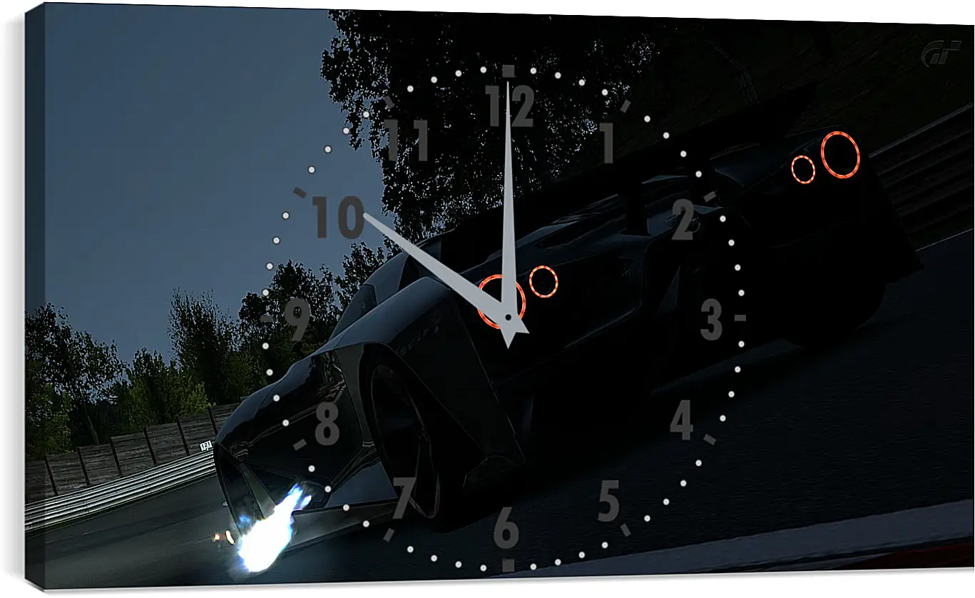 Часы картина - Gran Turismo 6
