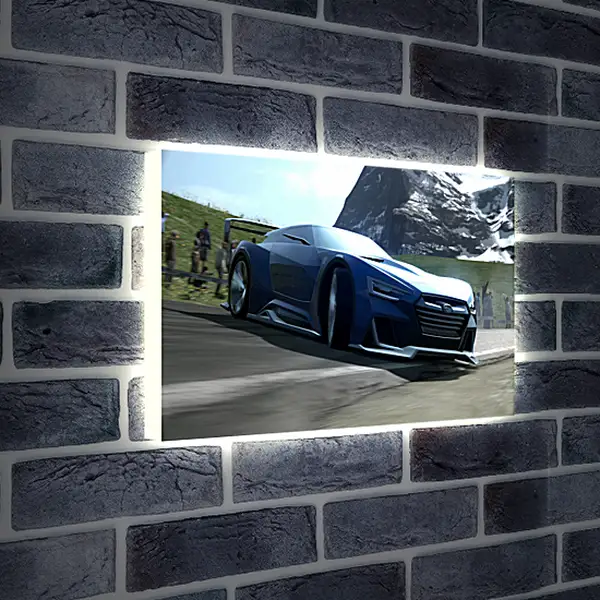Лайтбокс световая панель - Gran Turismo 6
