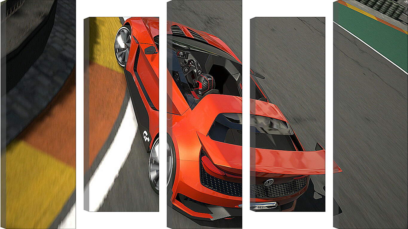 Модульная картина - Gran Turismo 6
