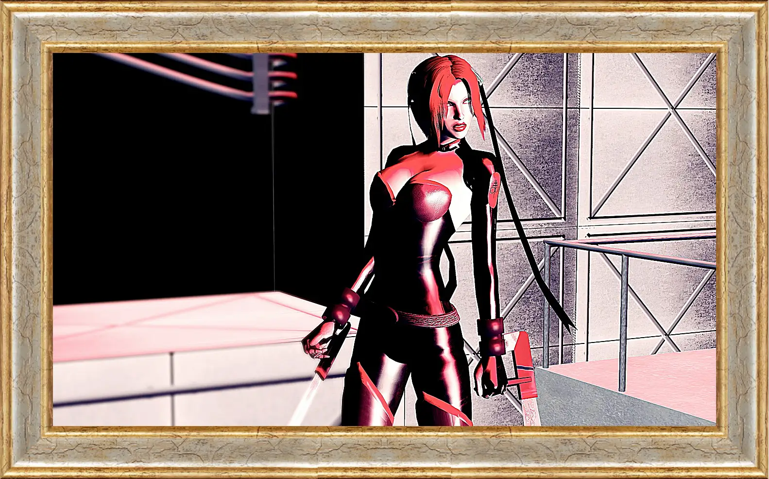 Картина в раме - BloodRayne 
