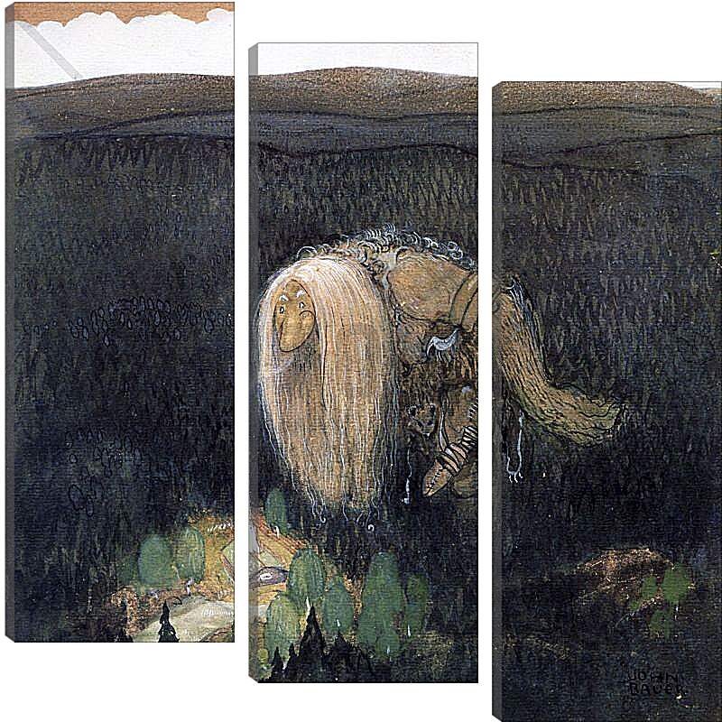 Модульная картина - A Forest Troll. Йон Бауэр