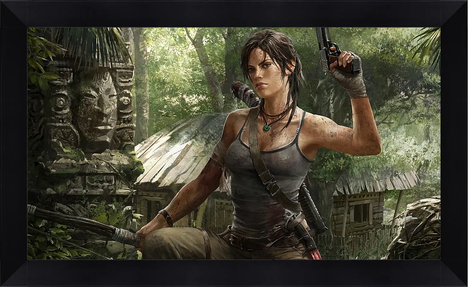 Картина в раме - Tomb Raider