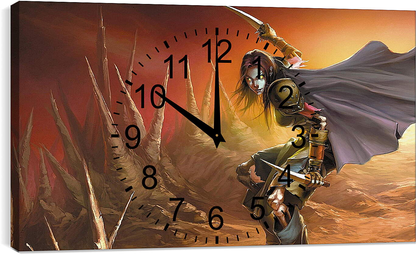 Часы картина - World Of Warcraft: Trading Card Game