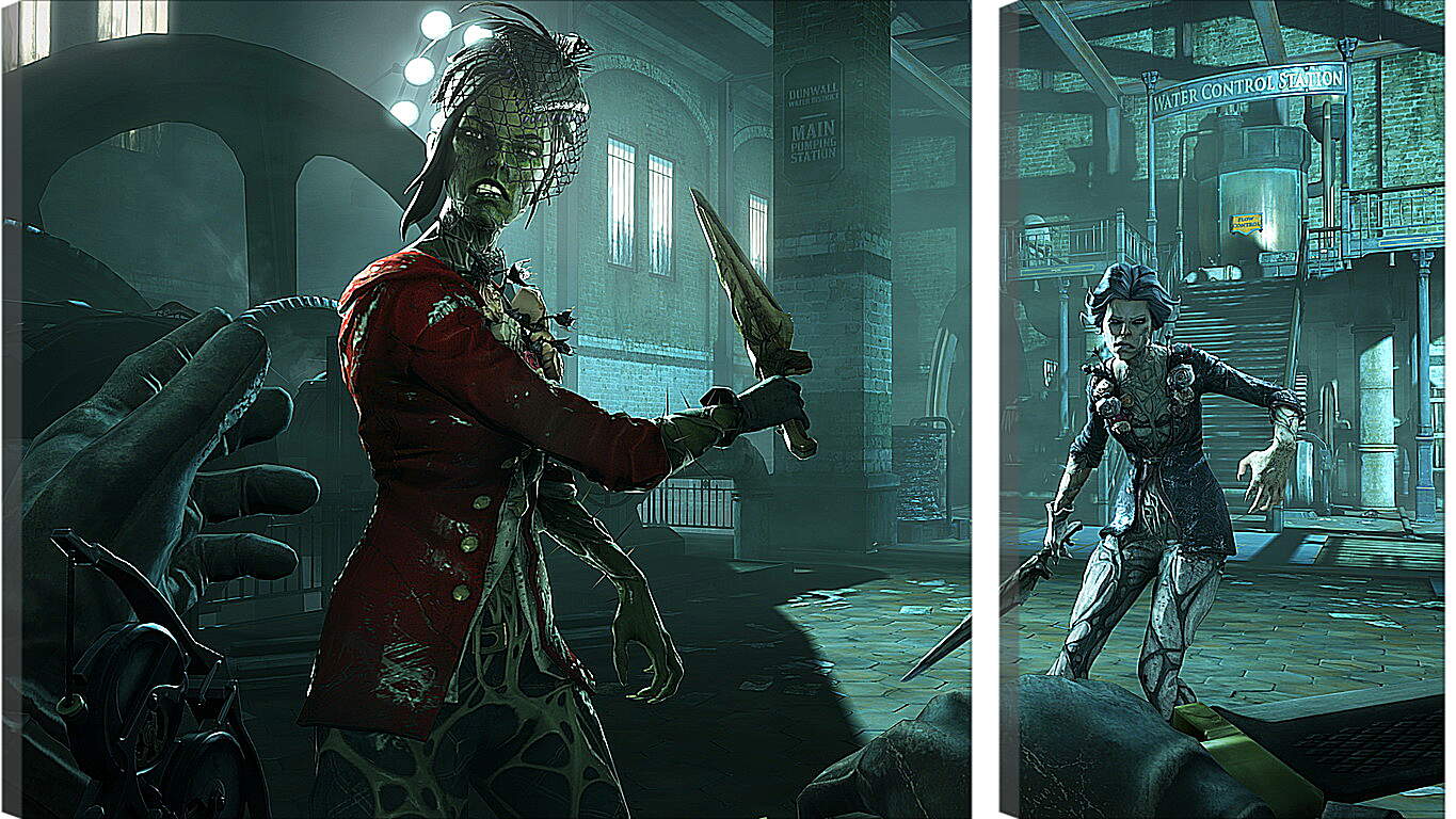 Модульная картина - Dishonored: The Brigmore Witches
