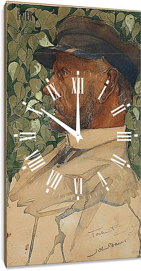 Часы картина - Отец. Йон Бауэр