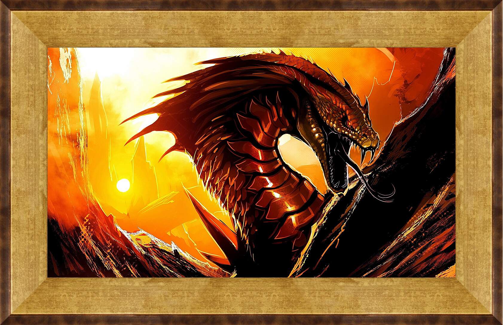 Картина в раме - Kaiju Combat
