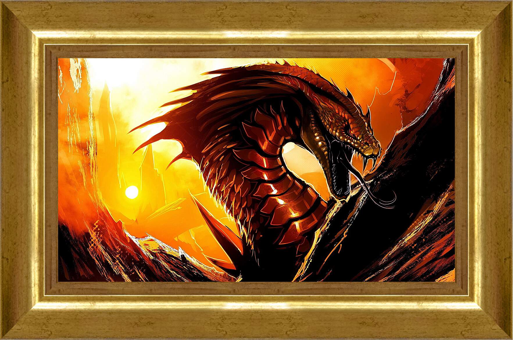 Картина в раме - Kaiju Combat
