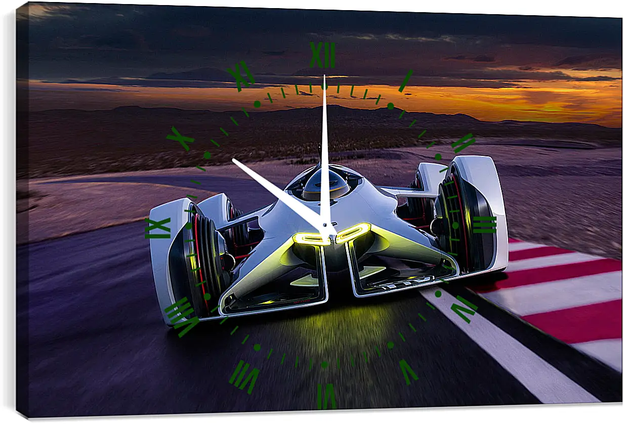 Часы картина - Gran Turismo 6
