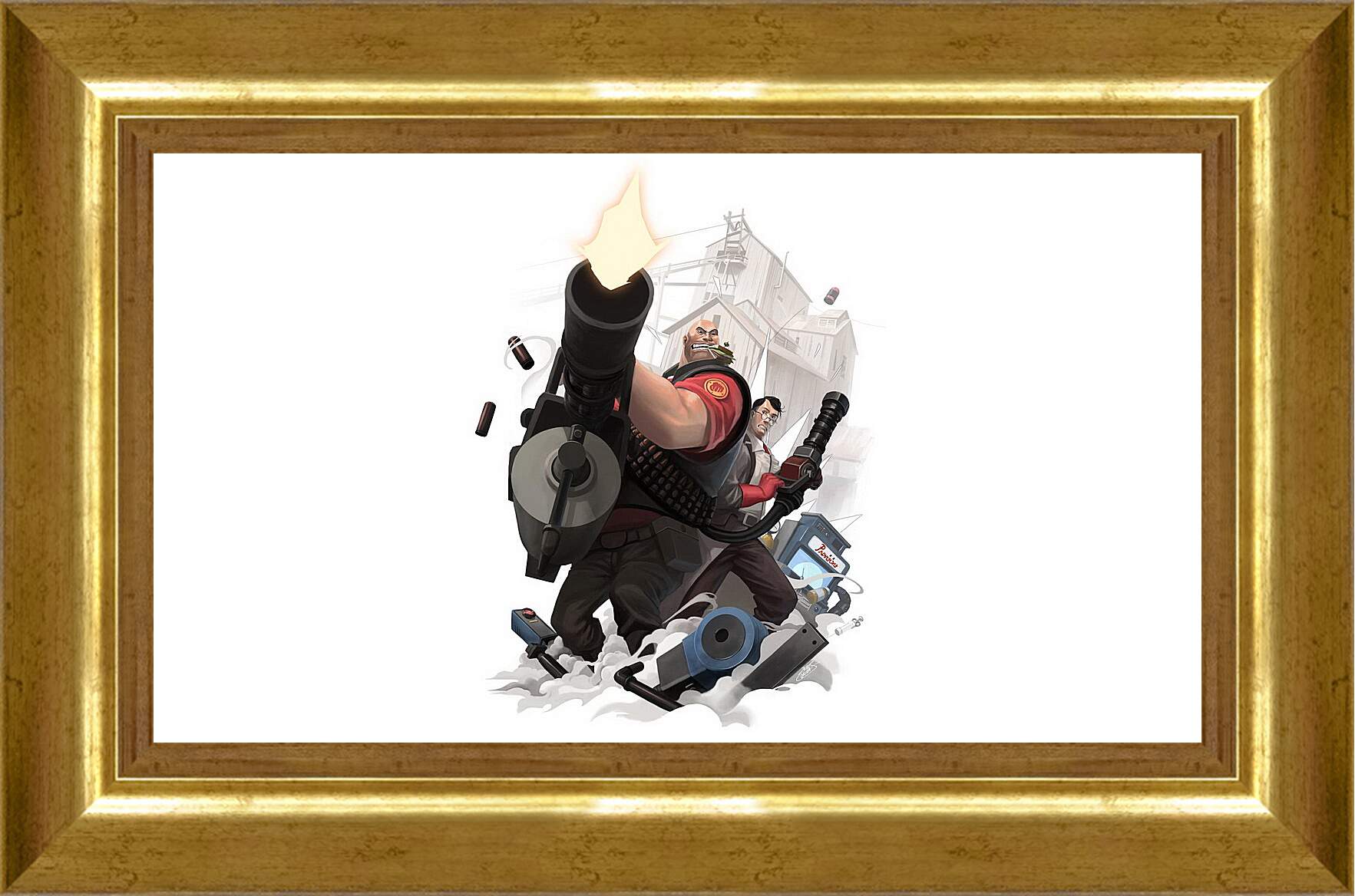 Картина в раме - Team Fortress 2
