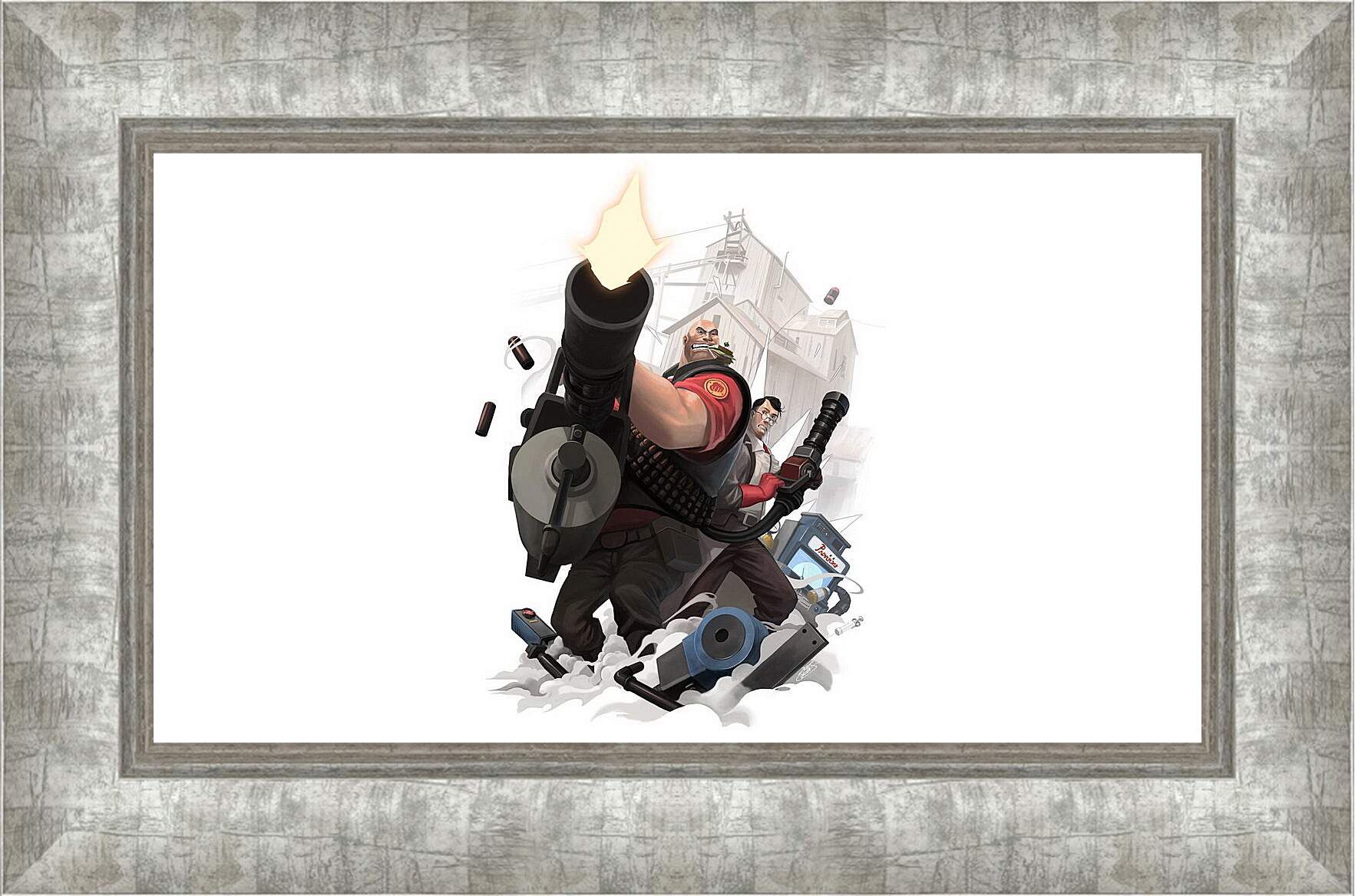 Картина в раме - Team Fortress 2
